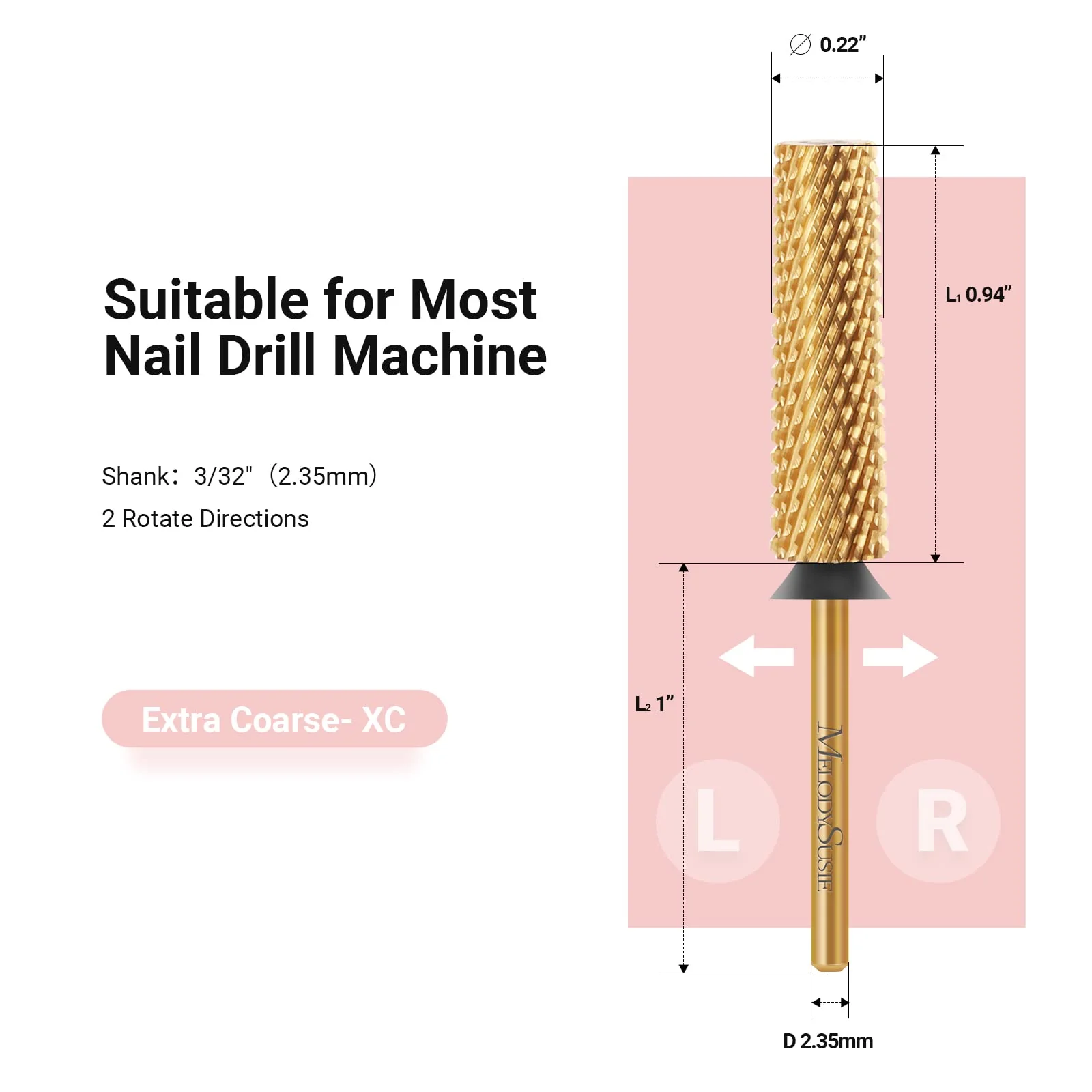 Super Long Tapered Tungsten Carbide Nail Drill Bits - Image 5