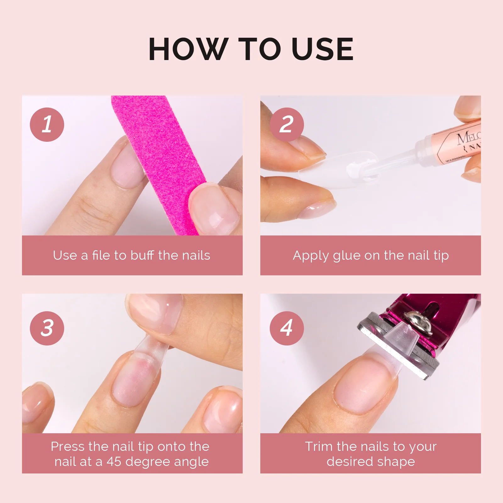 Super Strong Fast-drying Nail Glue 0.07oz - Image 7