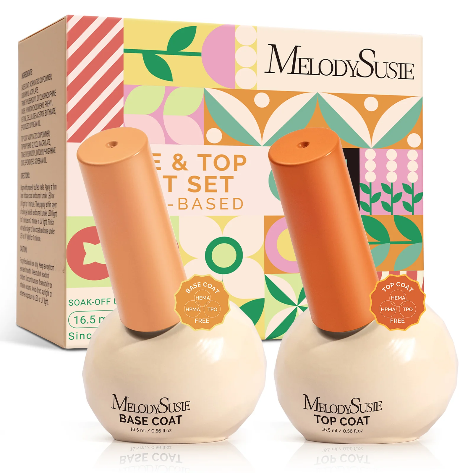 Plant-Based HEMA-Free & HPMA-Free & TPO-Free Gel Nail Polish Set - Crimberry Spark Set 16.5ml 6Pcs - Image 16