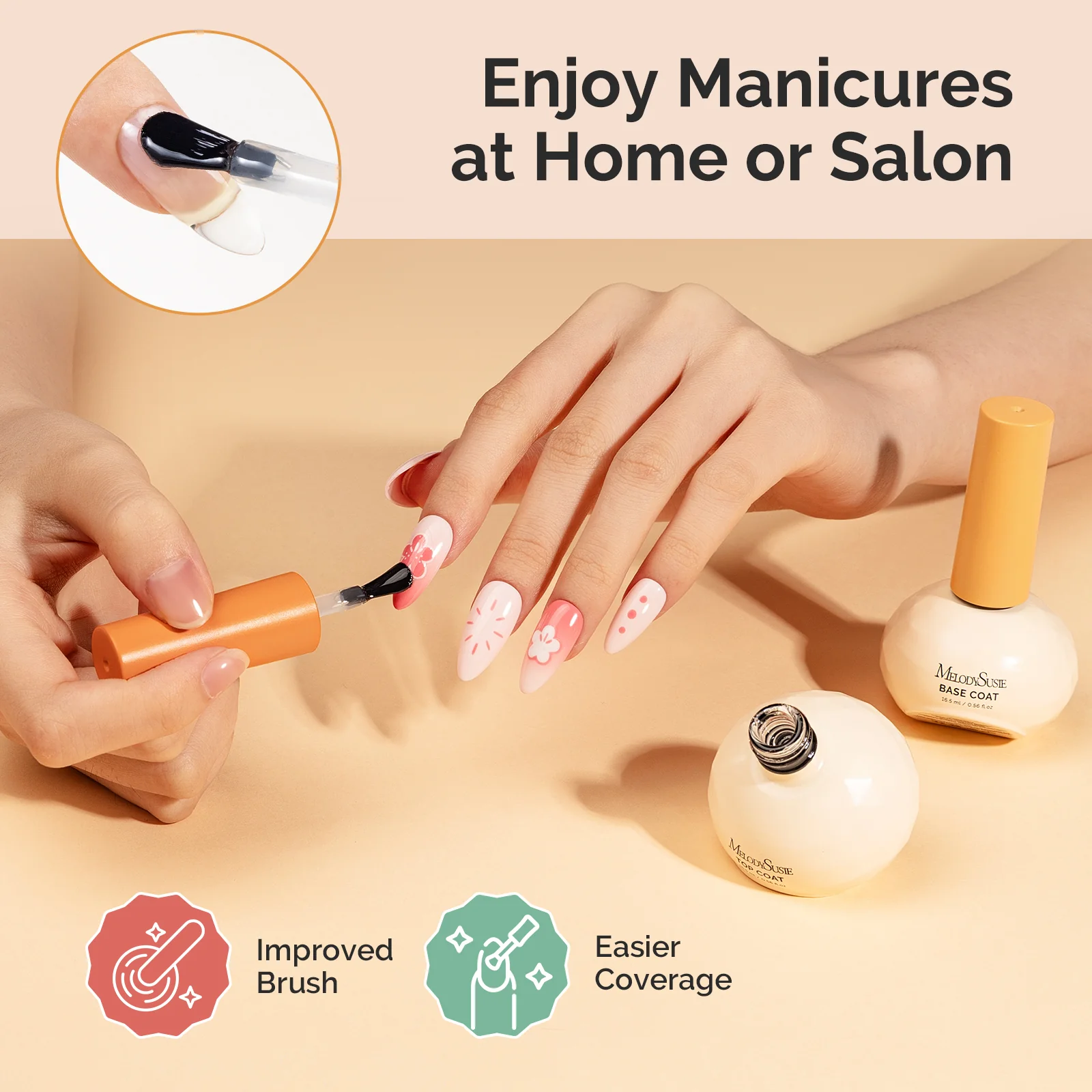 Plant-Based HEMA-Free & HPMA-Free & TPO-Free Gel Nail Polish Set - Nude Neautral Set 16.5ml 6Pcs - Image 11