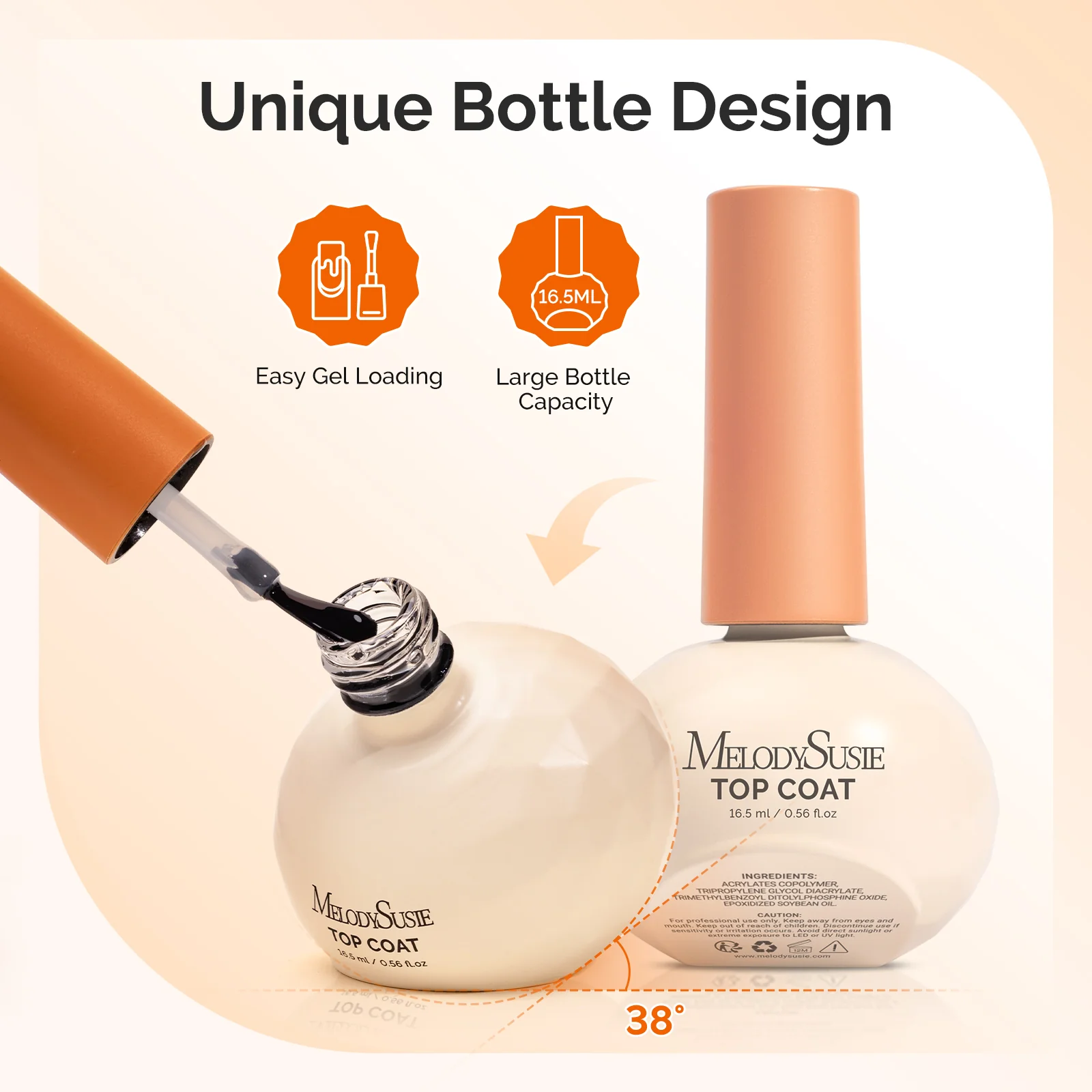 Plant-Based HEMA-Free & HPMA-Free & TPO-Free Gel Nail Polish Set - Nude Neautral Set 16.5ml 6Pcs - Image 9