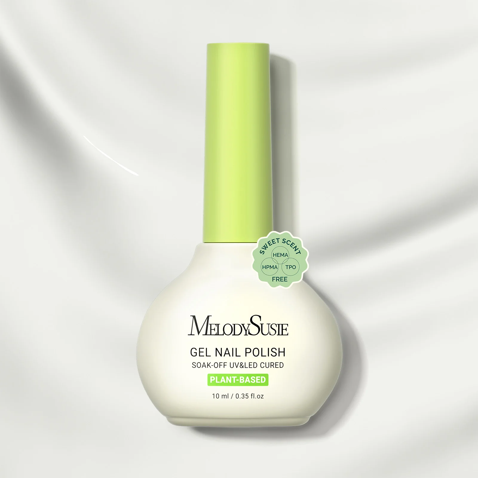Sweet Scent HEMA-Free & HPMA-Free & TPO-Free Plant-Based Nail Gel Polish 10ml/0.34 fl oz
