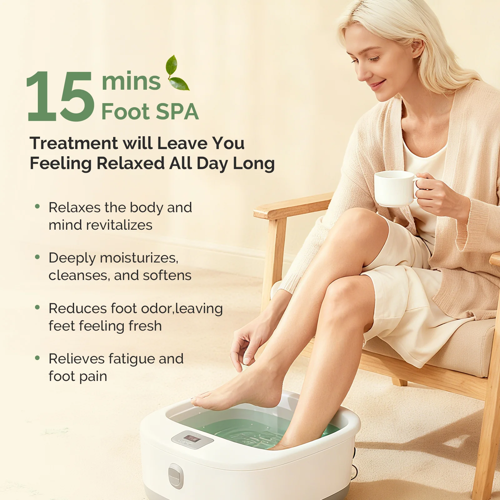 Tea Tree Oil Foot Soak with Sea Salt - Image 5