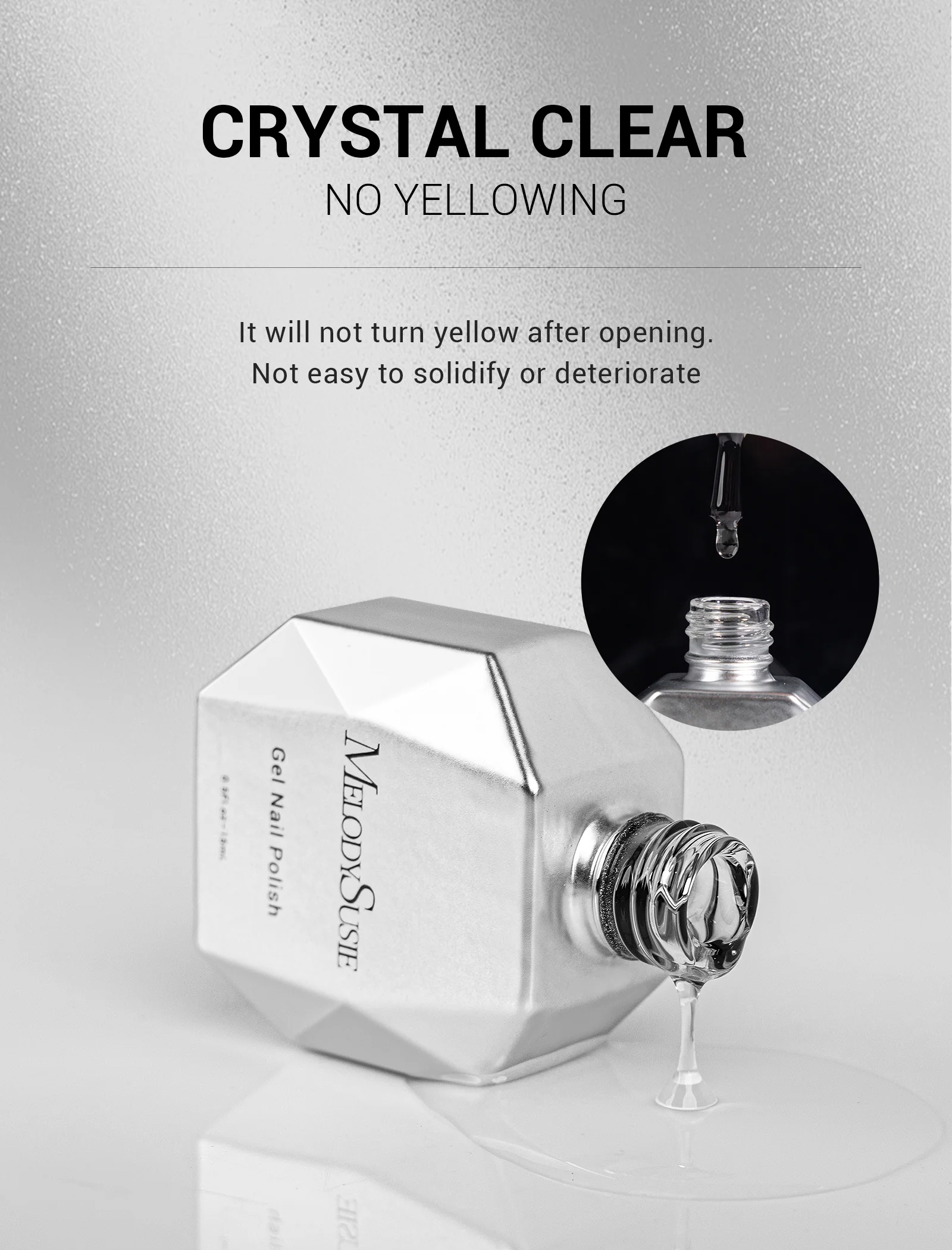 Top & Base Coat - Gel Nail Polish(15ml) - Image 4