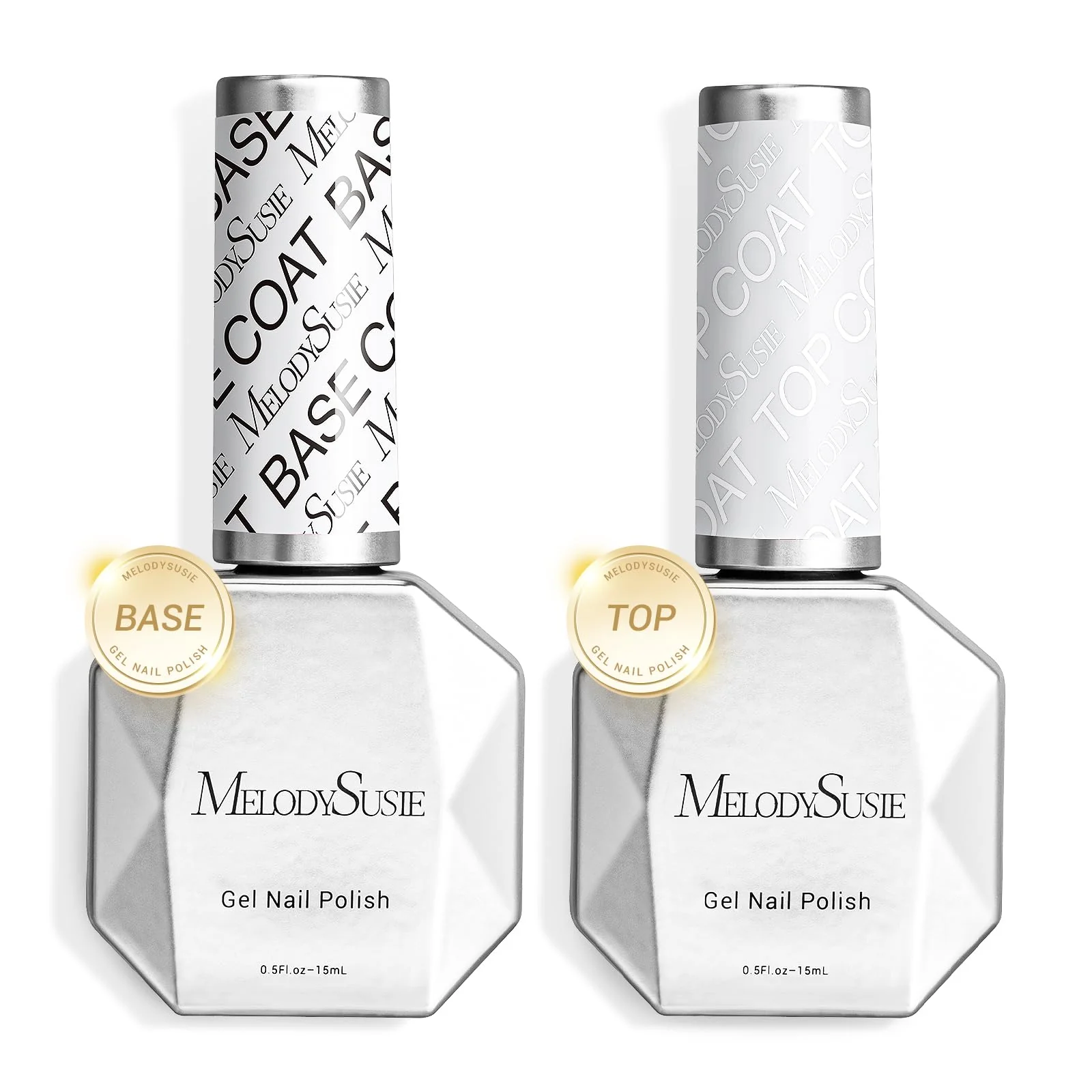 Top & Base Coat Nail Gel Polish 15ml - Image 10
