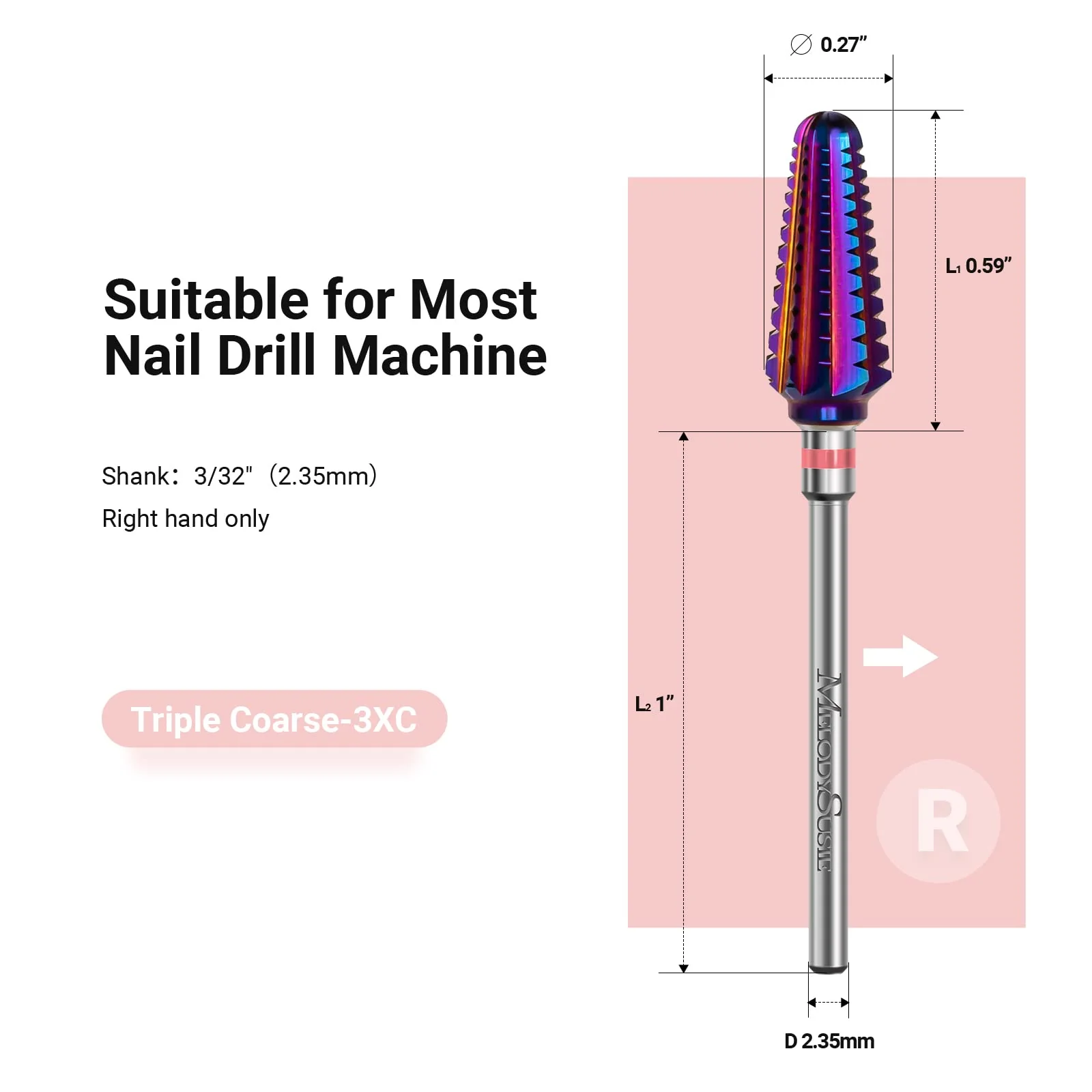 Tornado Tungsten Carbide Nail Drill Bits - Image 4