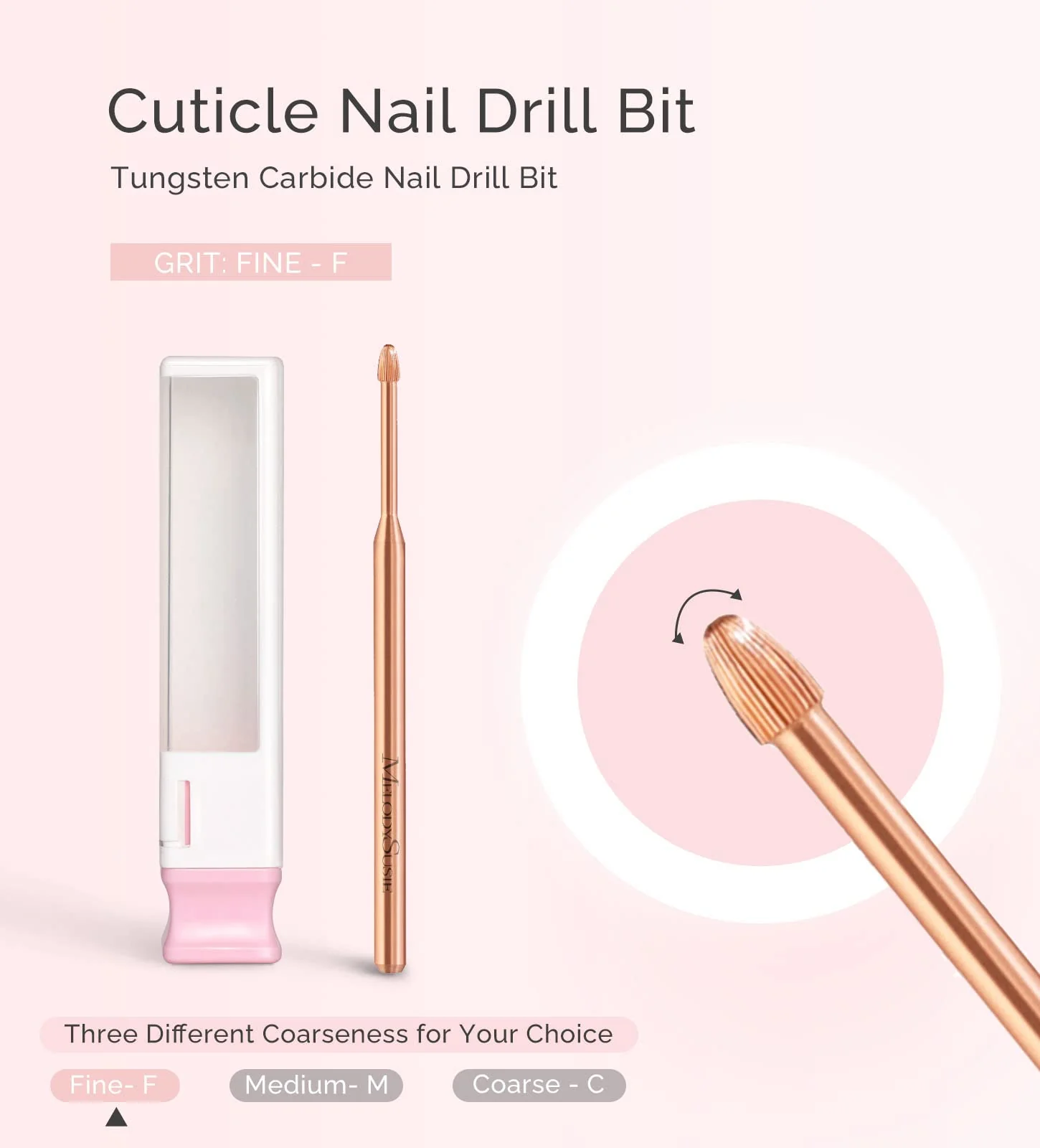 Tungsten Carbide Nail Cleaner Nail Drill Bit - Image 7