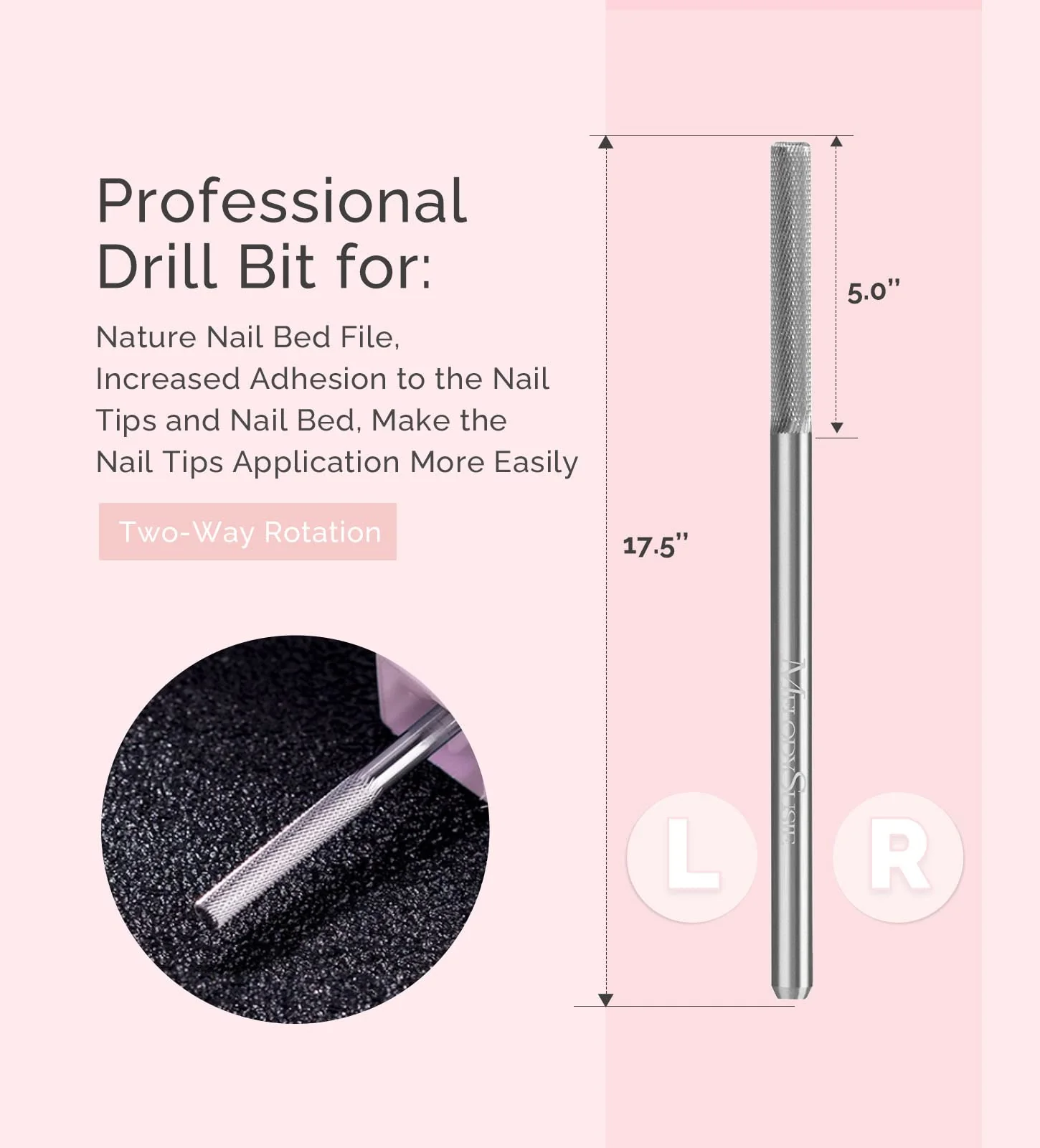 Tungsten Carbide Nail Cleaner Nail Drill Bit - Image 3