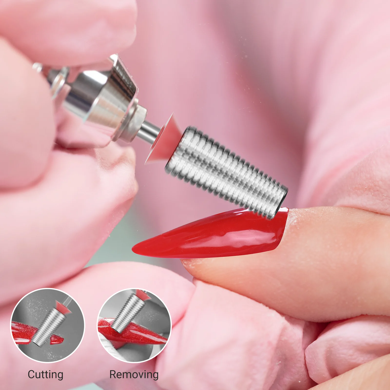 Tungsten Carbide Professional 5 in 1 Nail Drill Bits - Image 6