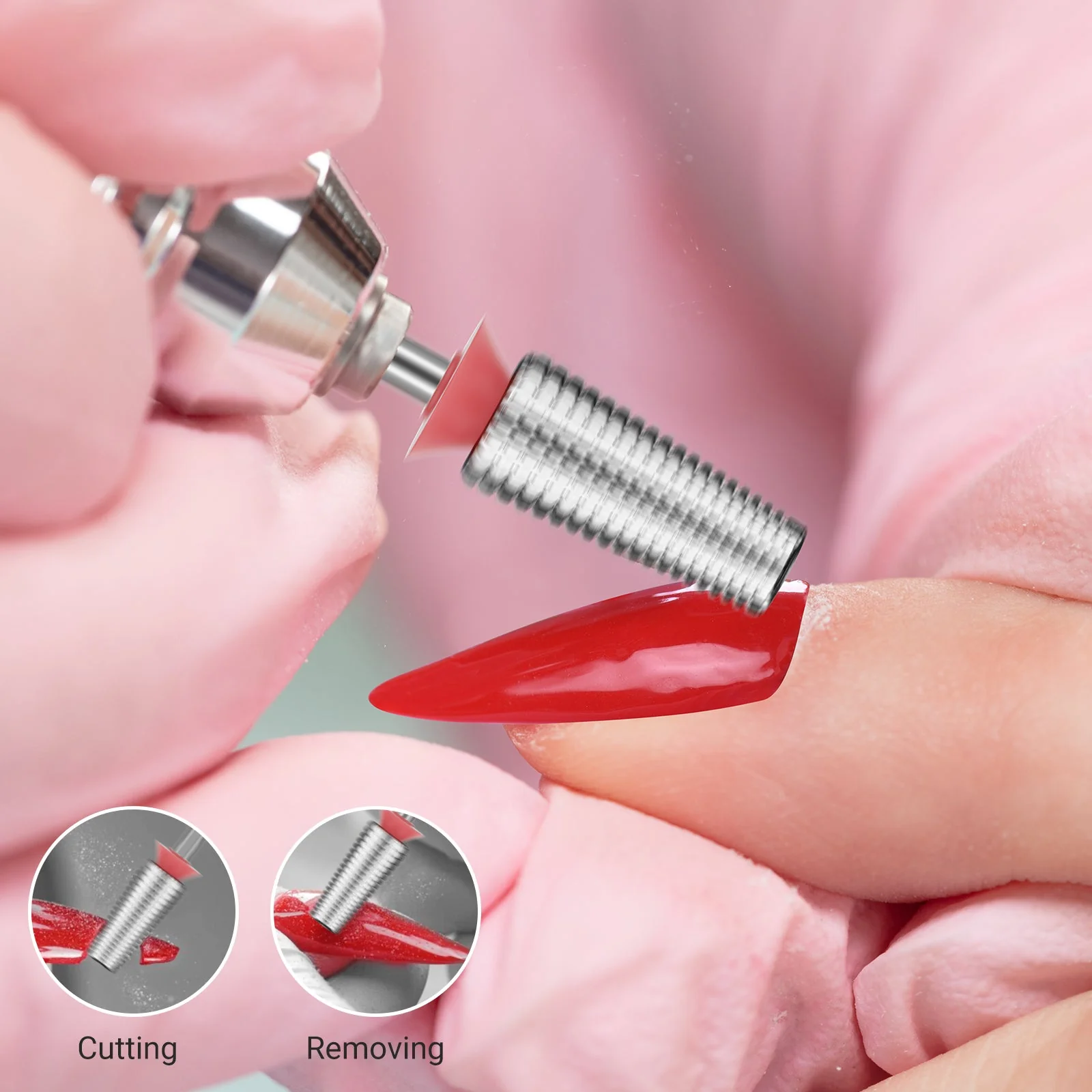 Tungsten Carbide Professional 5 in 1 Nail Drill Bits - Image 6