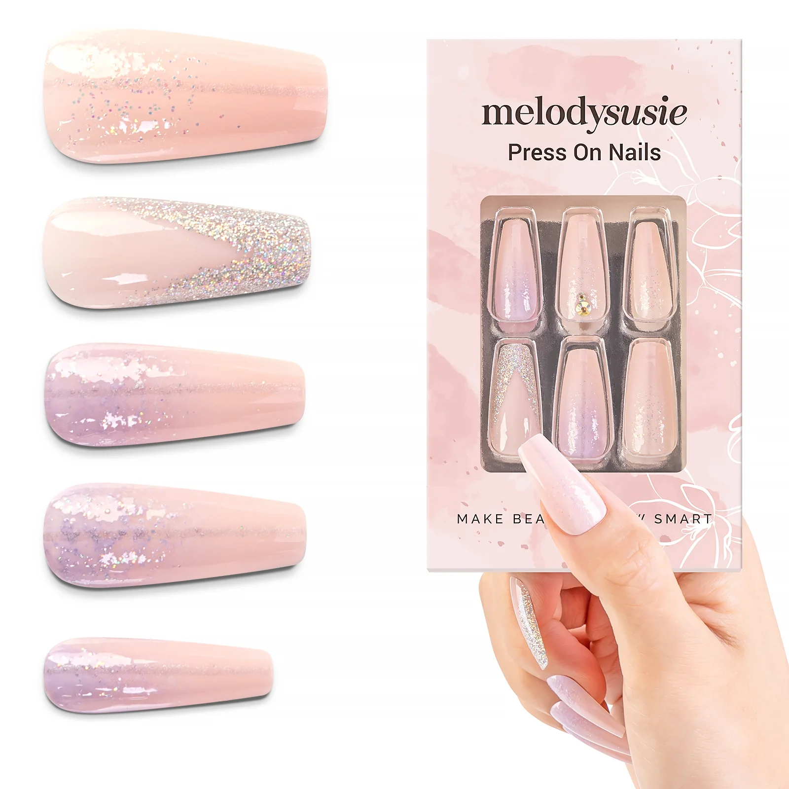 Unicorn Acrylic Press On Nails Kits