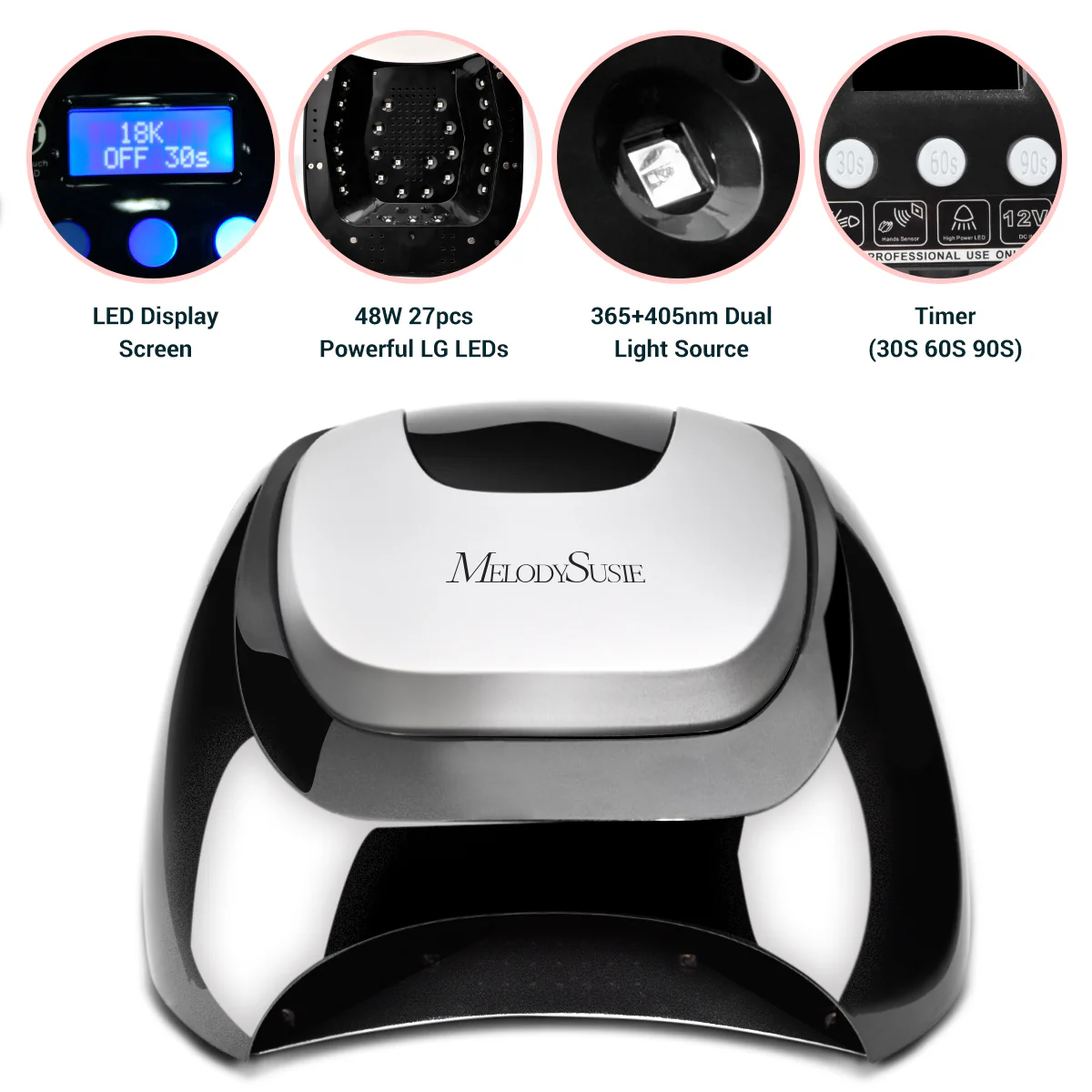 Aurora 4 (S-Pro27T) LED/UV Nail Lamp - Image 6