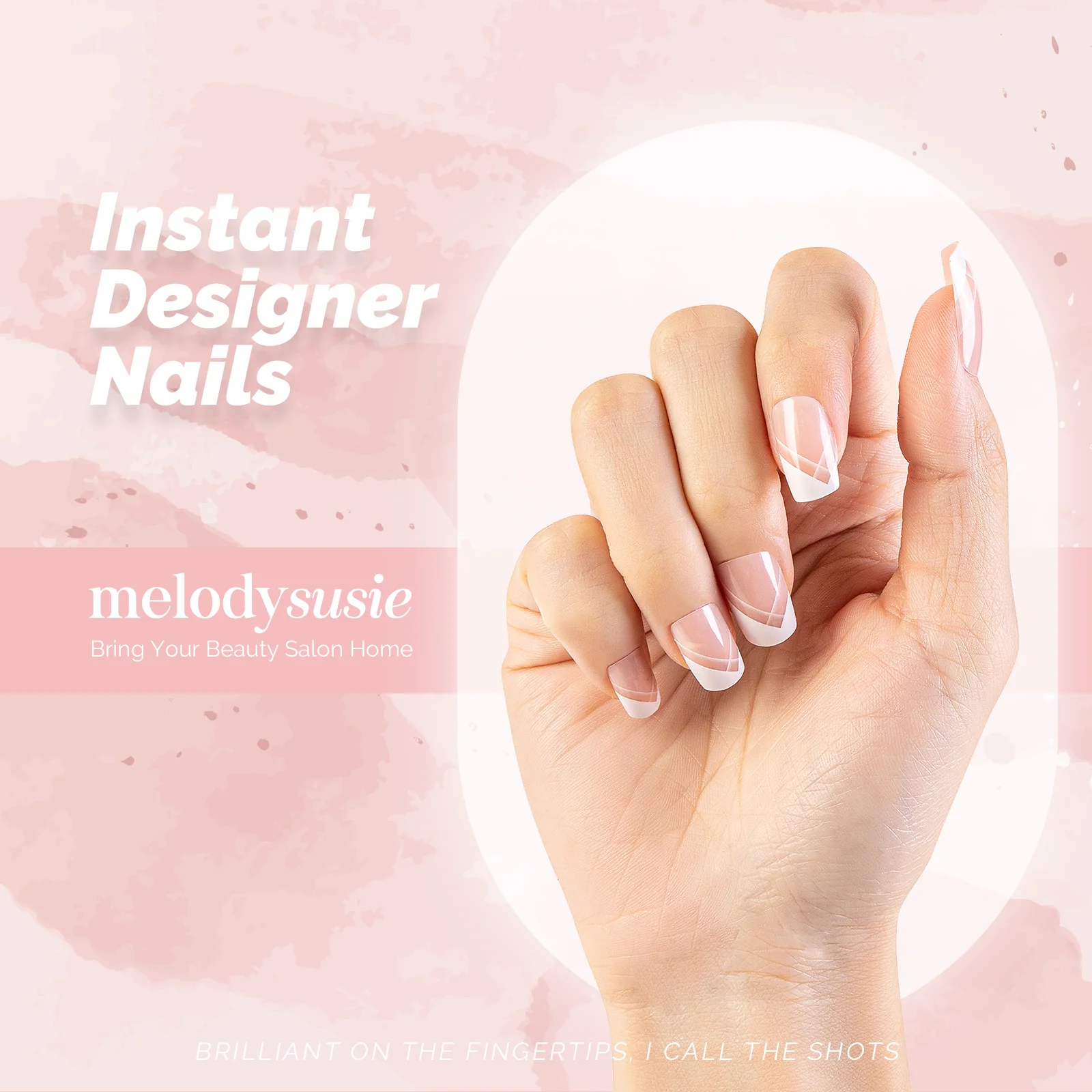 Wedding Dress Acrylic Press On Nails Kits - Image 2