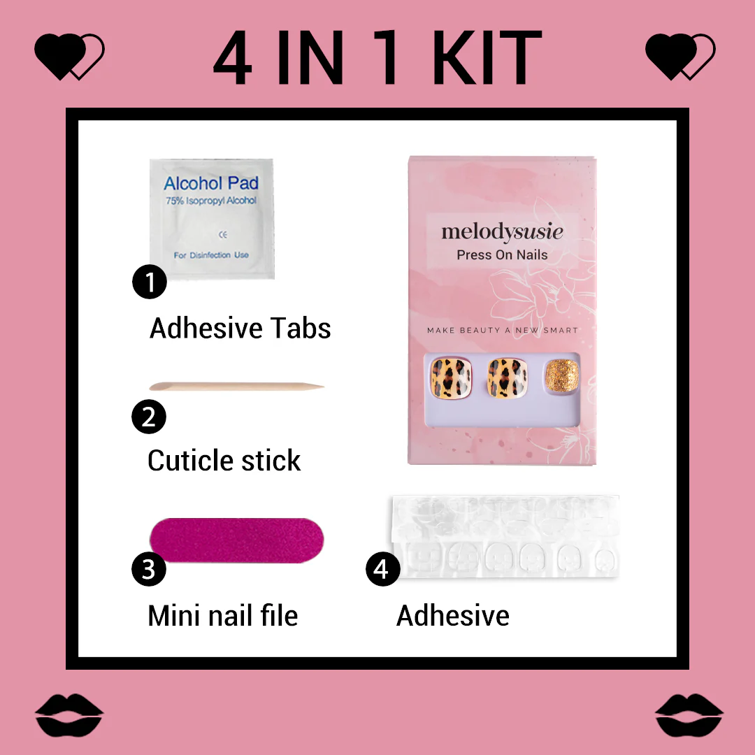 Wild Acrylic Press On Nails Kits - Image 3