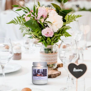 Winter Scented Candle Gift Set (4 Jars) - Image 8