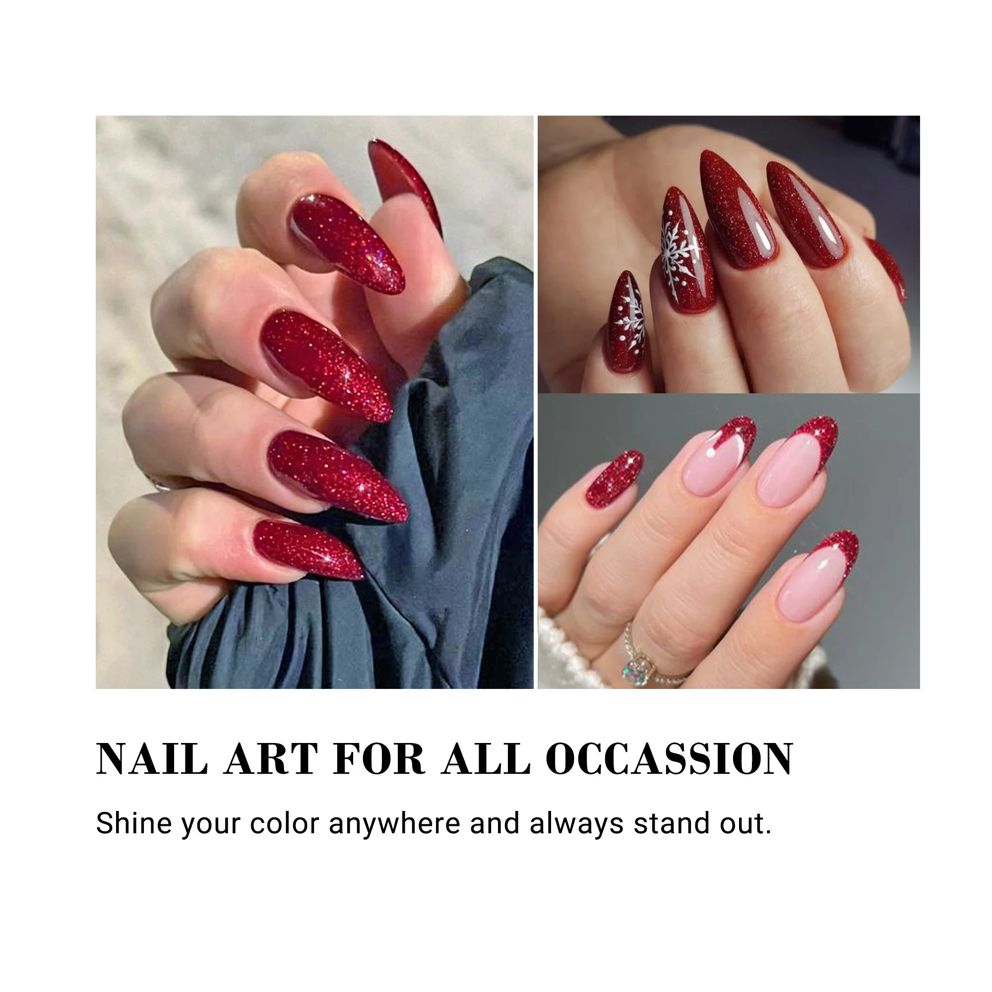 Z021 Valentine's Evening - TPO-Free Thick Gel Nail Polish(15ml) - Image 5
