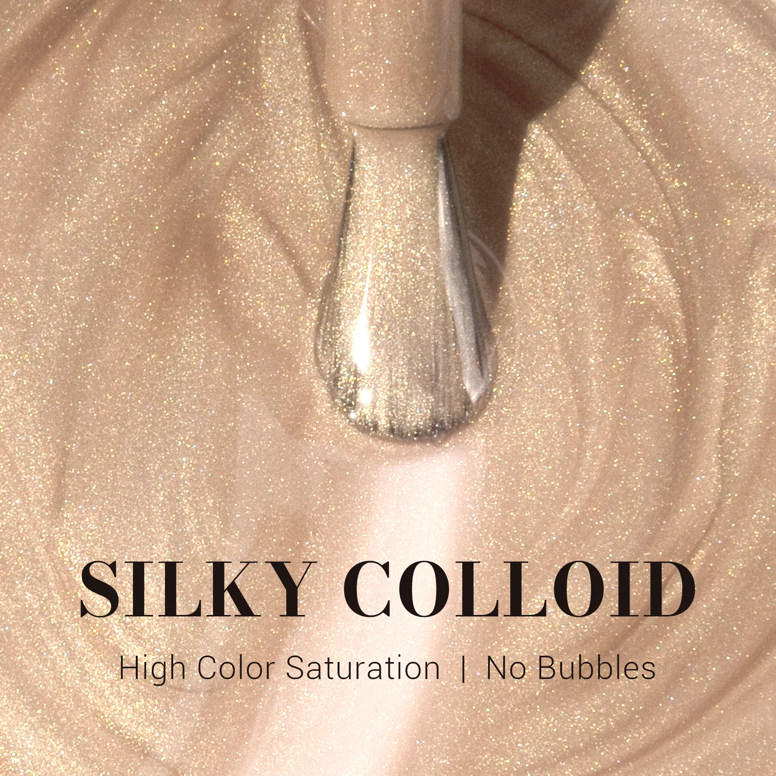 Z147 Sunrise Nude Gold - TPO-Free Faster UV Curing Gel Nail Polish 0.5 fl oz/15ml - Image 2
